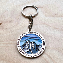 Load image into Gallery viewer, Strathcona Provincial Park Keychain