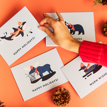 Load image into Gallery viewer, BC Biodiversity Christmas Cards - Pack of 4 - BC Parks Foundation