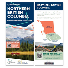 Load image into Gallery viewer, Northern British Columbia - Provincial Parks Map &amp; Visitors' Guide - (Box of 250 Maps)