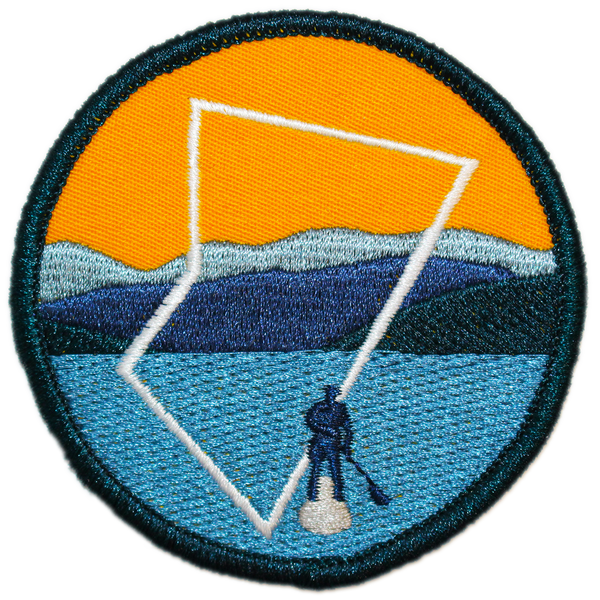 BC Parks Foundation paddleboarding patch