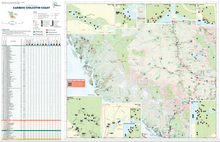 Load image into Gallery viewer, Cariboo Chilcotin Coast - Provincial Parks Map &amp; Visitors Guide (Box of 250 Maps)