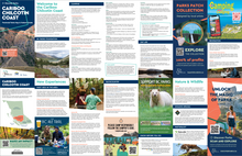 Load image into Gallery viewer, Cariboo Chilcotin Coast - Provincial Parks Map &amp; Visitors Guide (Box of 250 Maps)