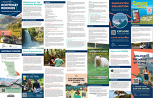 Load image into Gallery viewer, Kootenay Rockies - Provincial Parks Map &amp; Vistors' Guide (Box of 250 Maps)