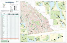 Load image into Gallery viewer, Kootenay Rockies - Provincial Parks Map &amp; Vistors' Guide (Box of 250 Maps)