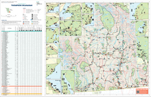 Load image into Gallery viewer, Thompson Okanagan - Provincial Parks Map &amp; Visitors Guide (Box of 250 Maps)