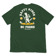 Load image into Gallery viewer, Happy Hiker T-shirt - BC Parks Foundation